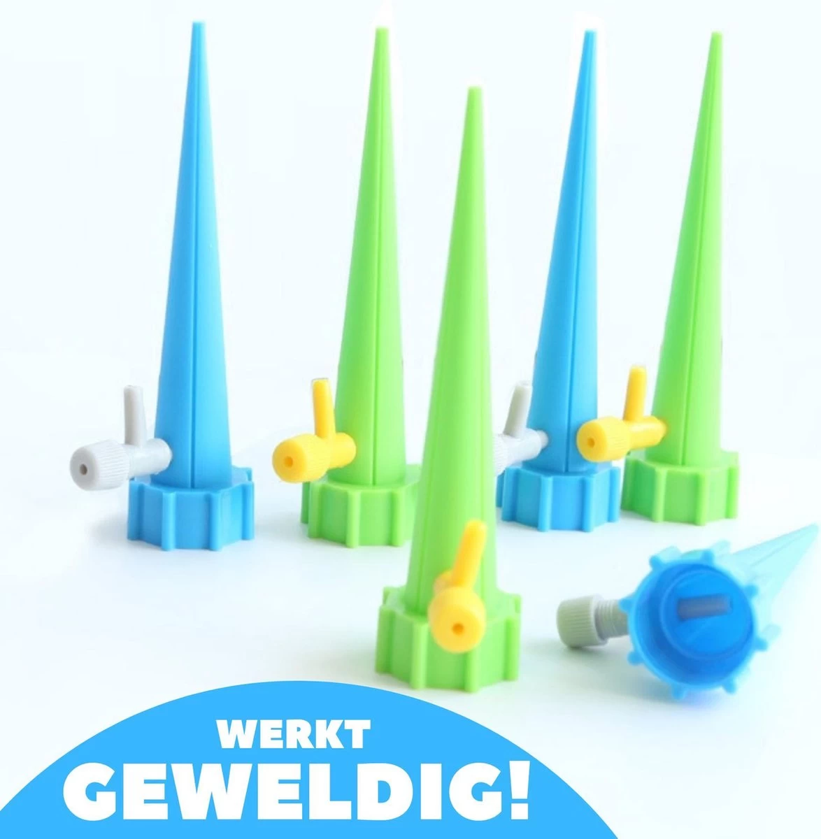 12 Stuks Plant Bewateringssysteem | Waterdruppelaar | Druppelsysteem |Bewateringssysteem | Bewateringsyteem Watergeefsysteem | Plantenbol | Automatische Gieter | Water Druppelaar | Druppel Systeem | Water Geef Systeem | Plantenbol | - Afbeelding 3