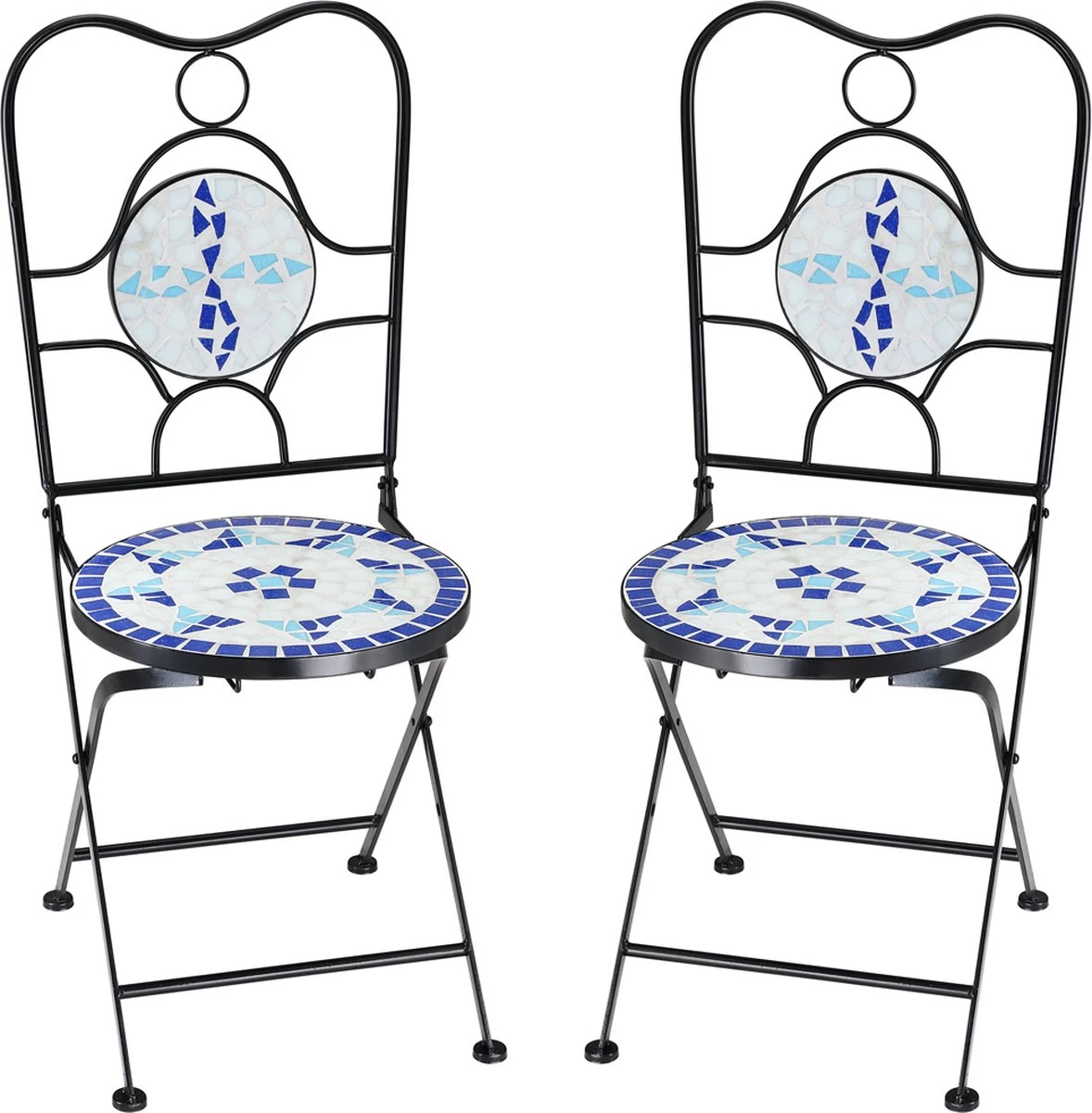 Merkloos Mozaïek Bistroset Neptun - 3-delig - Afbeelding 4