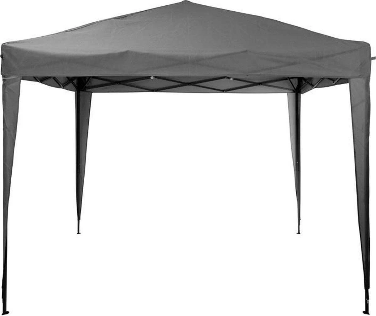 Ambiance Easy-up Partytent - 3x3m - Opvouwbaar - Grijs - Afbeelding 3