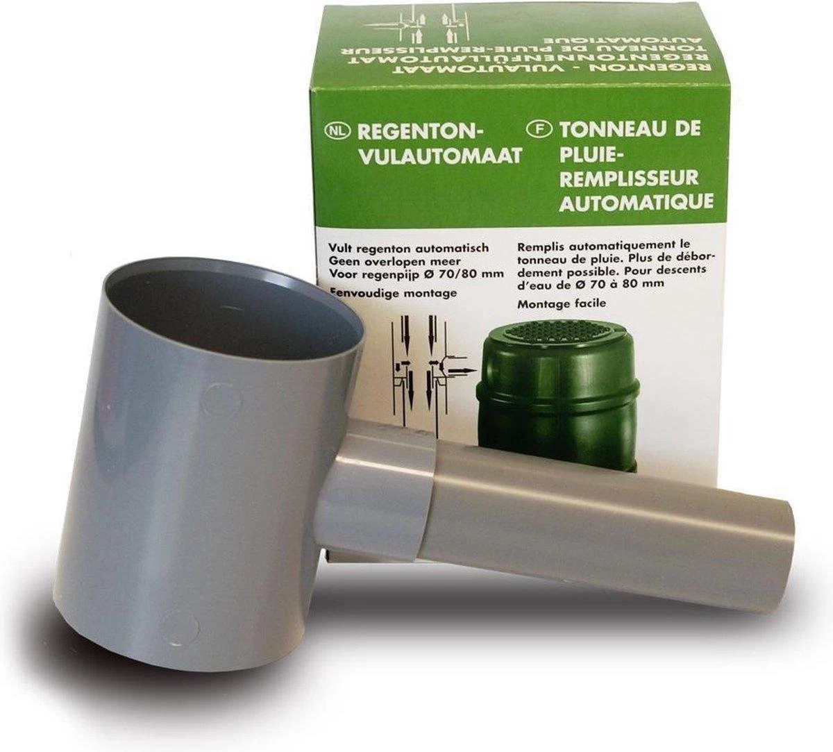 Merkloos Regenton-Vulautomaat HA - Grijs - Ø 70 - 80 Mm - Afbeelding 3