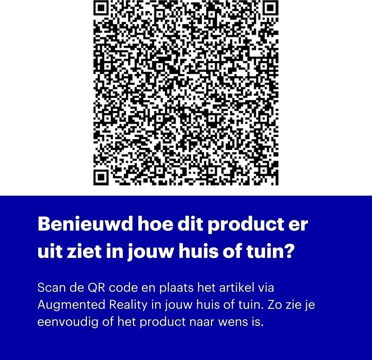 Hangstoel Sturdy Frame Zwart - Afbeelding 2