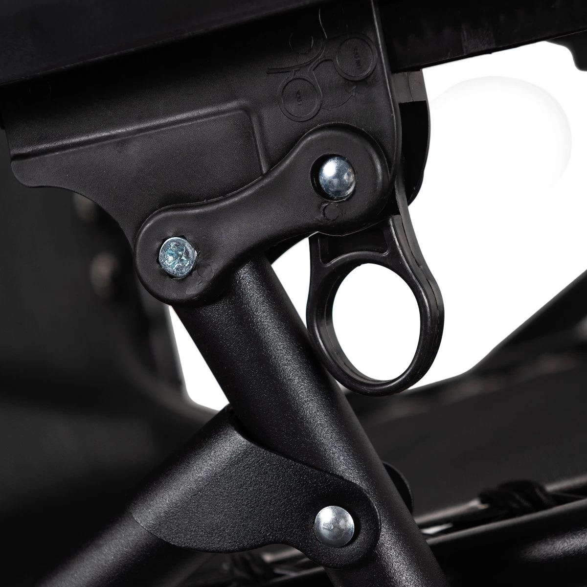 Luxe Ligstoel Met Hoofdsteun & Voetsteun - Verstelbare Rugleuning - Zonnebed Relaxstoel Voor Tuin/Terras/Strand/Balkon/Zwembad/Camping - Inklapbaar - Weerbestendig - Zwart - Afbeelding 8