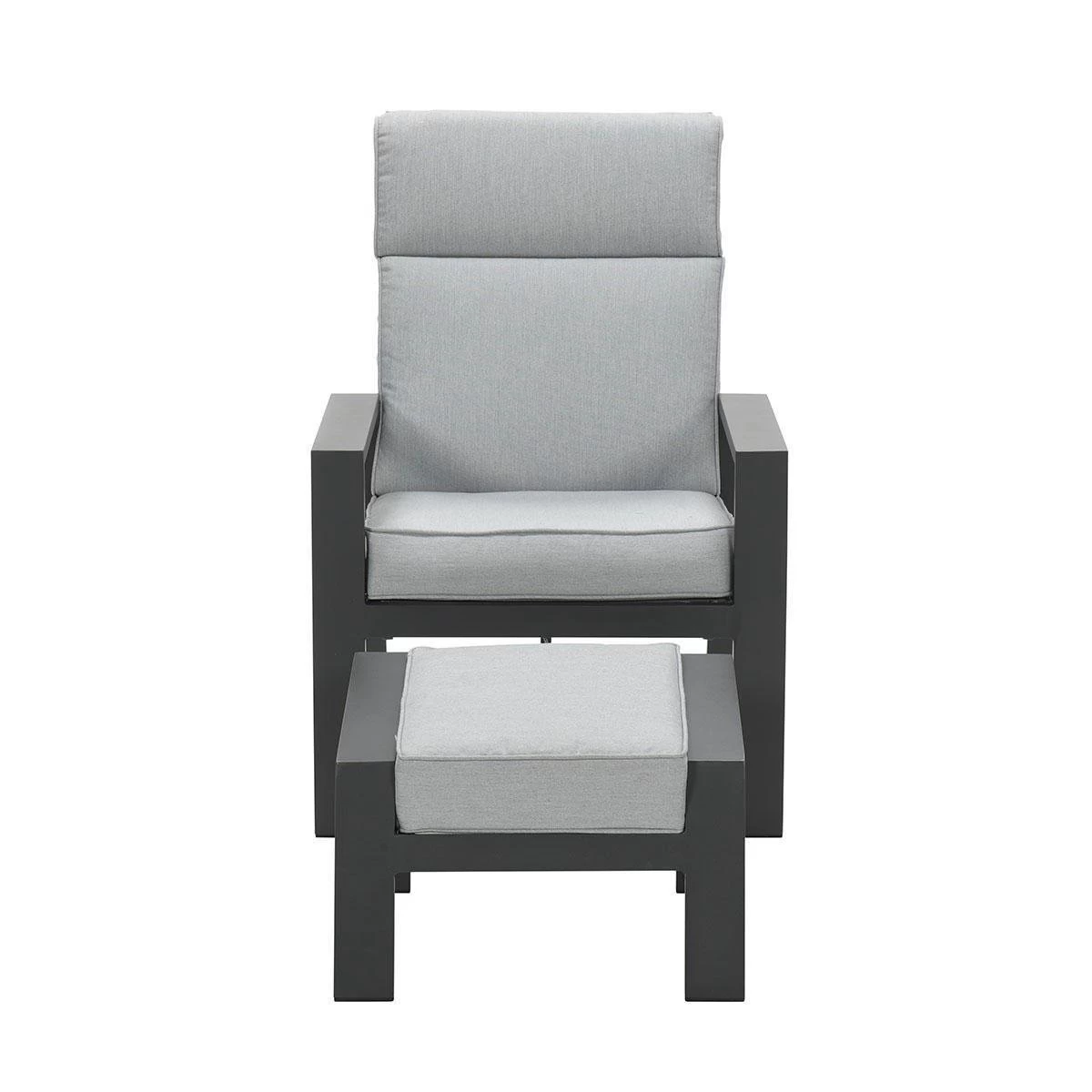 Garden Impressions Max Verstelbare Stoel + Voetenbank - Afbeelding 7