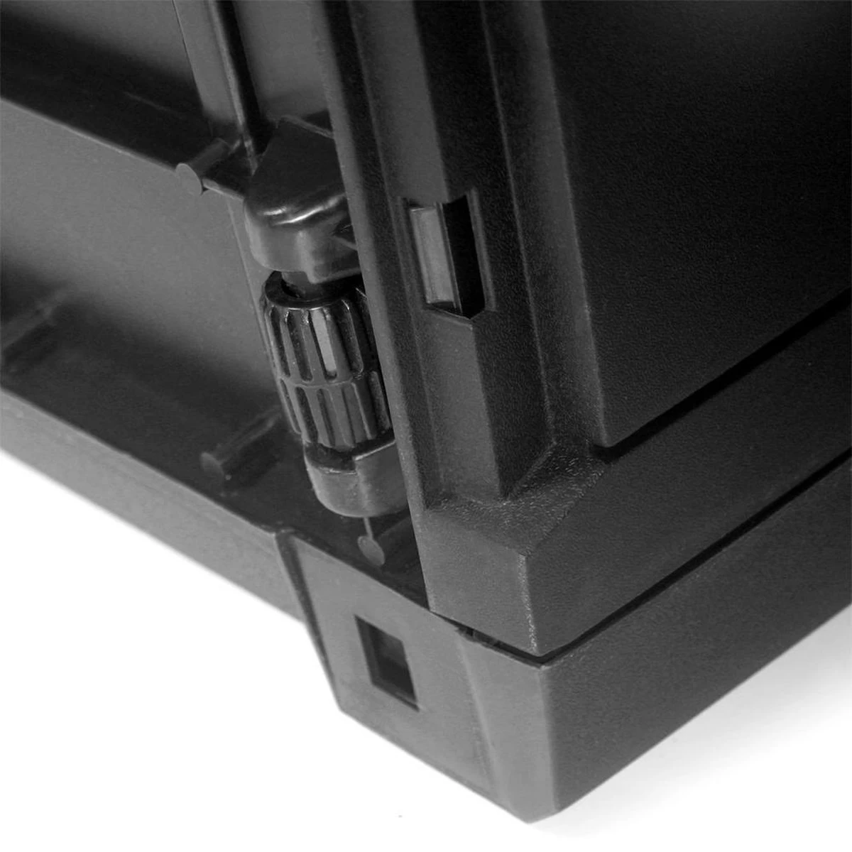 Opbergbox 310L UV-Bestendig Weerbestendig Wielen Tuinbox Rotan-look Antraciet - Afbeelding 13