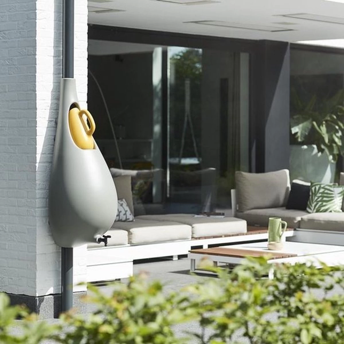 Elho Pure Raindrop 70L - Geel/Oker - Afbeelding 18