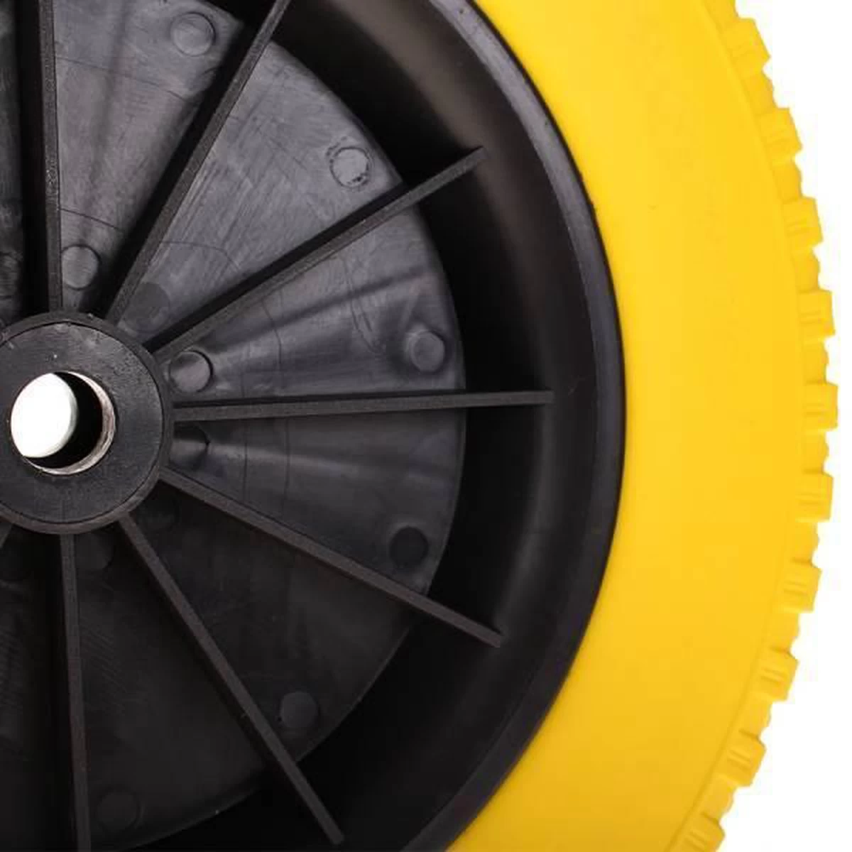 Benson ES Kruiwagenwiel 39cm Anti Lek Flex Lite Premium Zonder As - Afbeelding 4