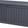 Keter Rockwood Opbergbox - 570L - 155x72.4x64.4cm - Grafiet