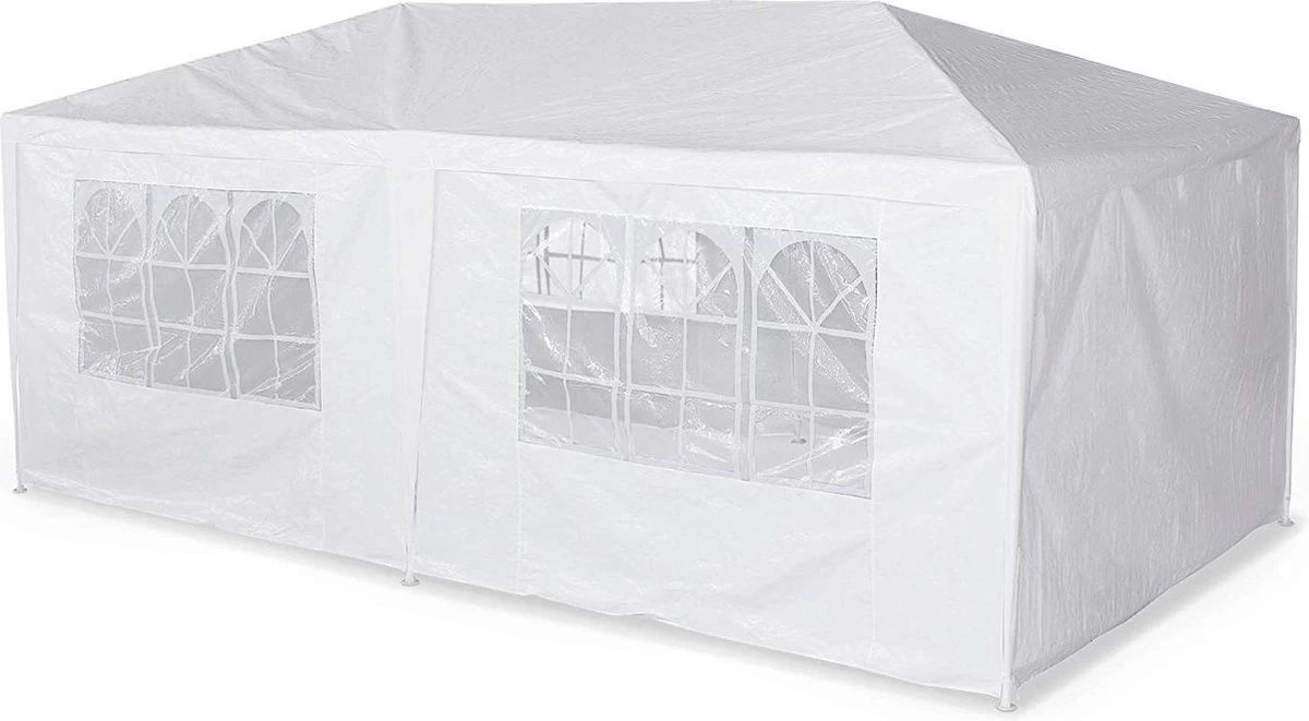 MaxxGarden Partytent - Paviljoen - 3x6m - Incl. Zijwanden - Waterdicht - Wit - Afbeelding 9