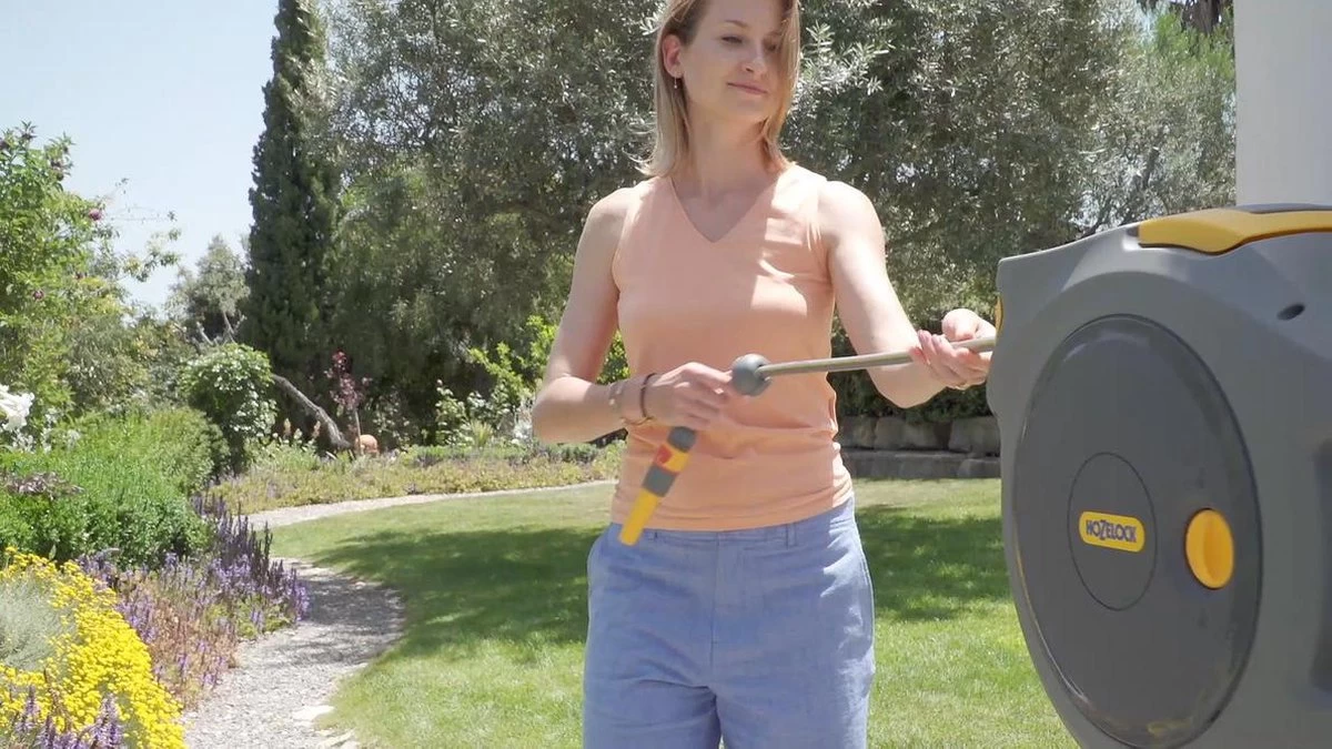 Hozelock AutoReel Slangenhouder / Wandslangbox 20m - Ø12,5mm - Afbeelding 19