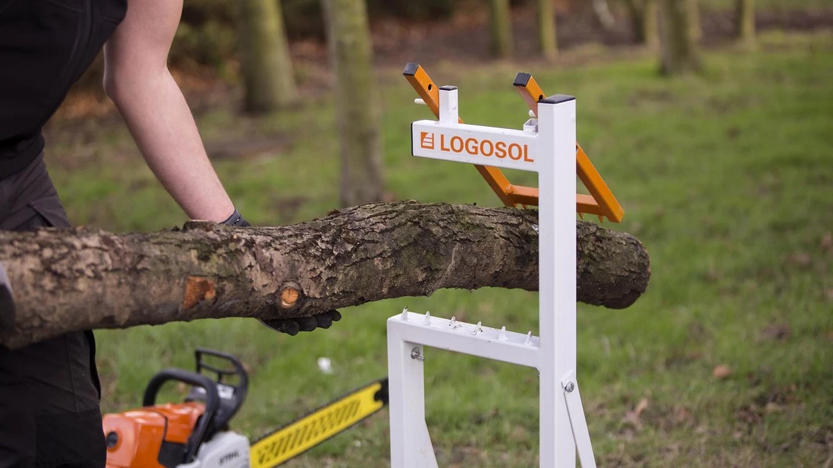 LOGOSOL Smart Holder - Zaagbok - Eenvoudig En Veilig Hout Zagen - Afbeelding 4