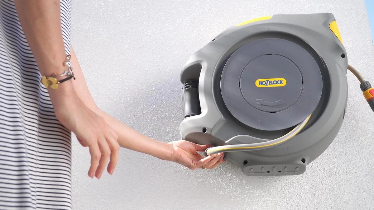 Hozelock AutoReel Slangenhouder / Wandslangbox 20m - Ø12,5mm - Afbeelding 8