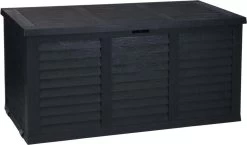 Merkloos Kussenbox - Tuinkist - Antraciet - 380L