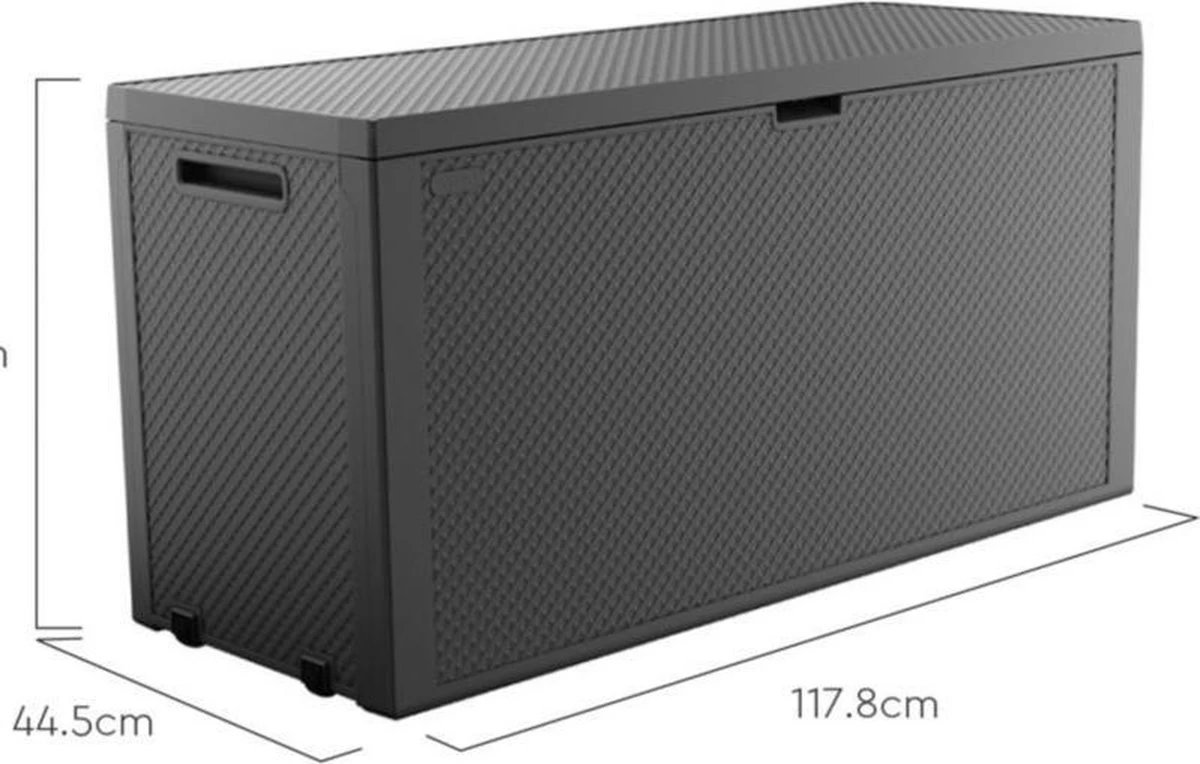 Keter Tuinkussen Opbergbox | 270 L | Tuinkussenbox | Tuinkast | Tuinbox - Afbeelding 6