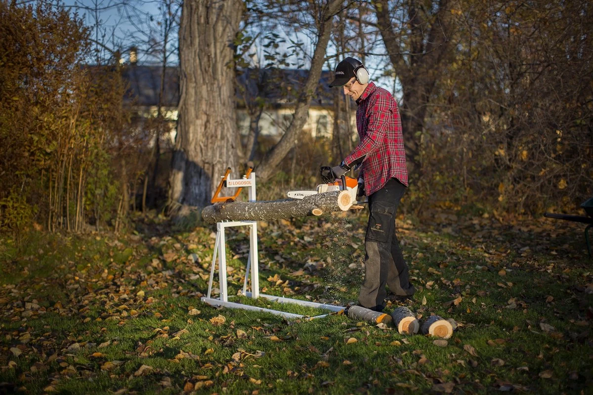 LOGOSOL Smart Holder - Zaagbok - Eenvoudig En Veilig Hout Zagen - Afbeelding 3