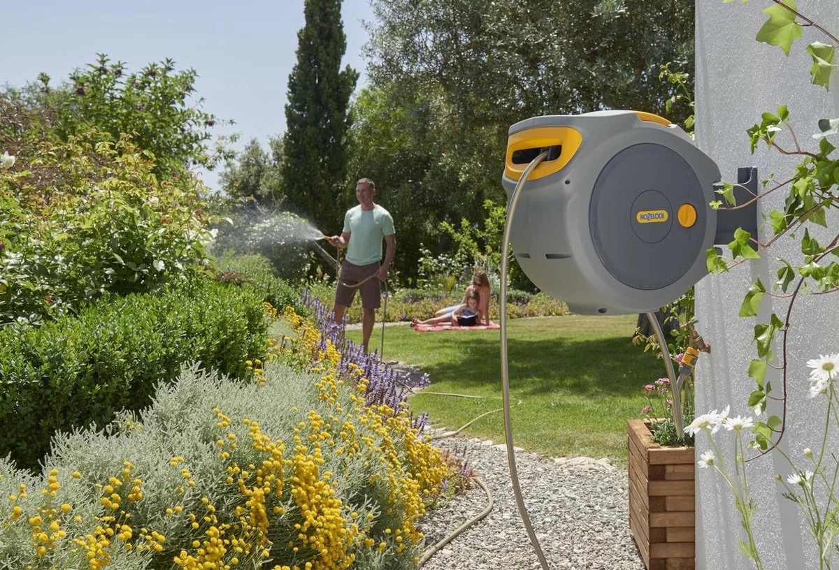 Hozelock AutoReel Slangenhouder / Wandslangbox 20m - Ø12,5mm - Afbeelding 16