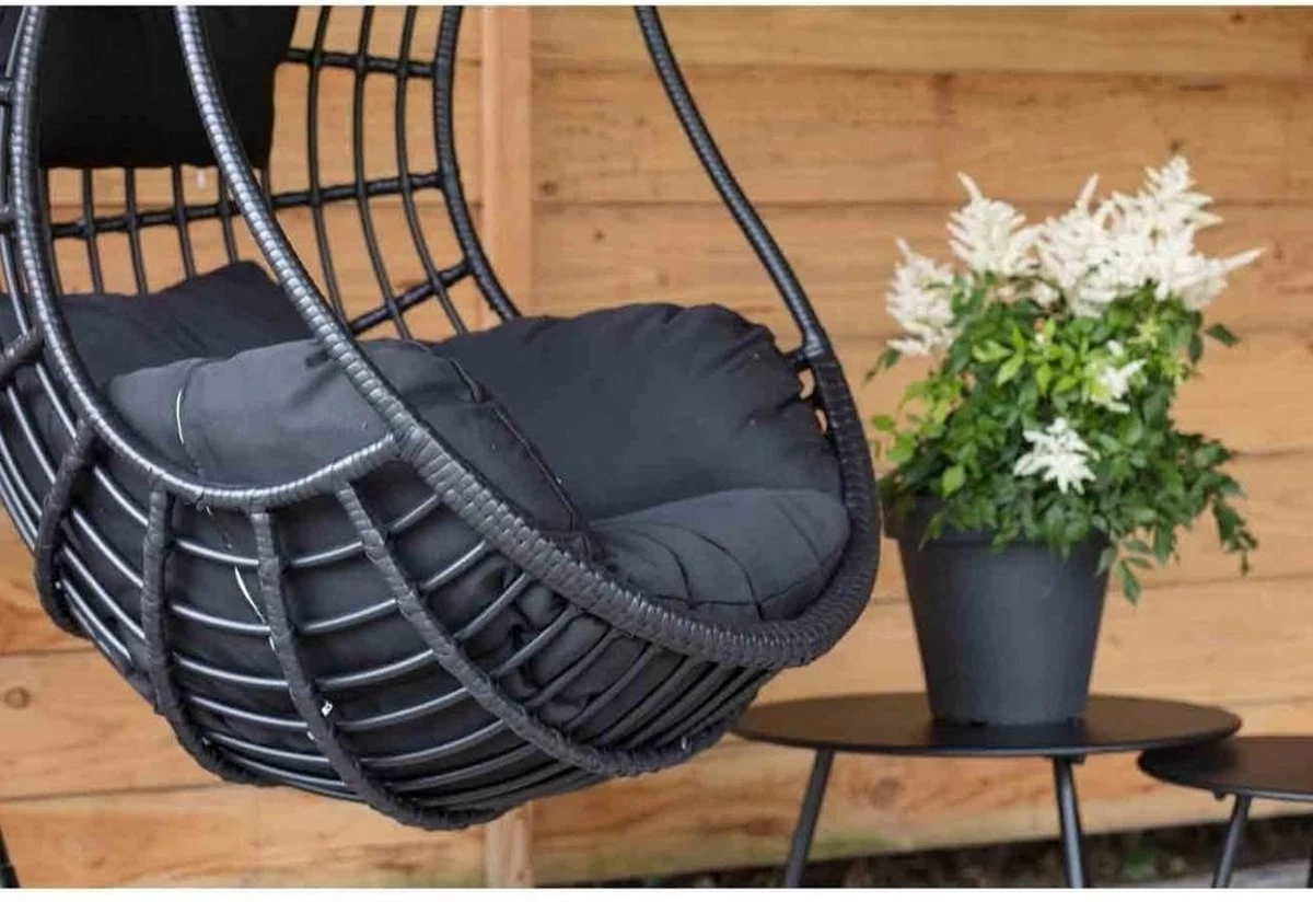 Hangstoel Sturdy Frame Zwart - Afbeelding 6