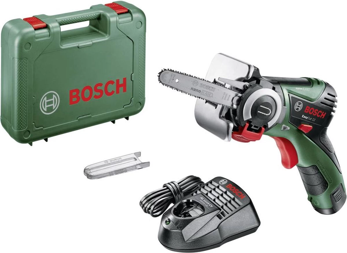 Bosch EasyCut 12 Accu Microkettingzaag - Met 1 X 12 V Accu En Lader - Afbeelding 9