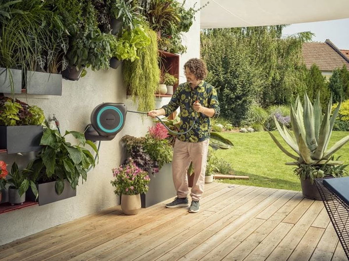 GARDENA Rollup S Wandslangenbox - 15 Meter - Ø 11 Mm - Afbeelding 2