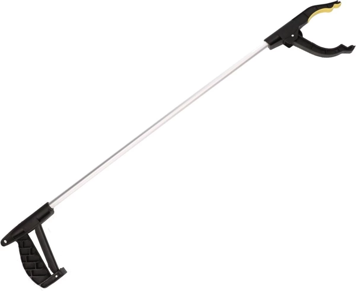 Merkloos Afvalgrijper/grijphulp - Met Magneet - Aluminium - 75 Cm