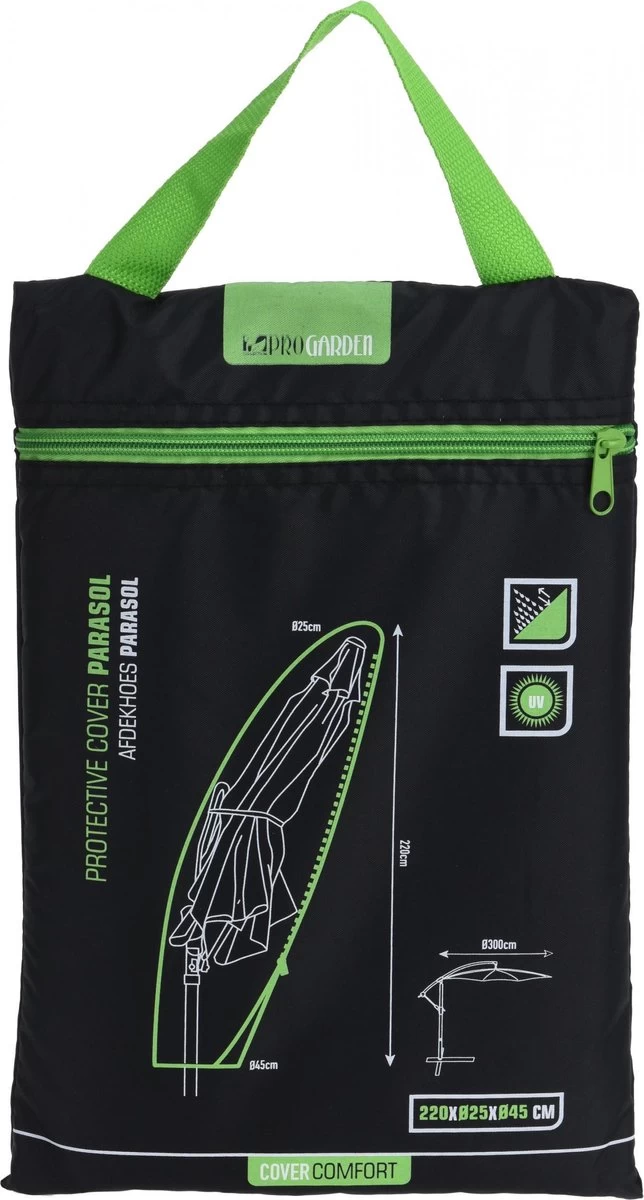 Pro Garden ProGarden Luxe Zweefparasolhoes - Zweefparasol Hoes