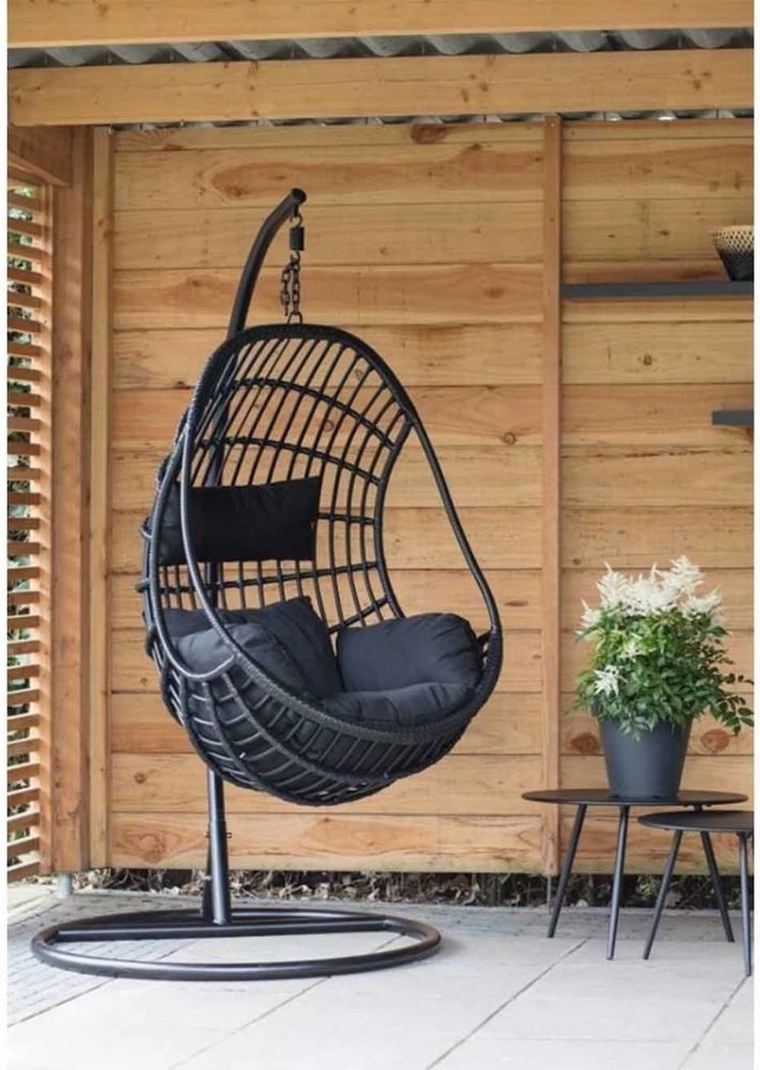 Hangstoel Sturdy Frame Zwart - Afbeelding 10