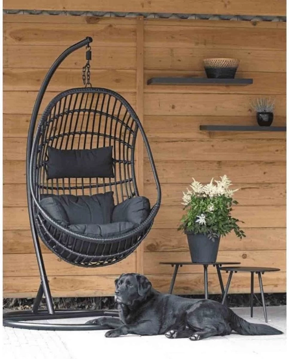 Hangstoel Sturdy Frame Zwart - Afbeelding 11